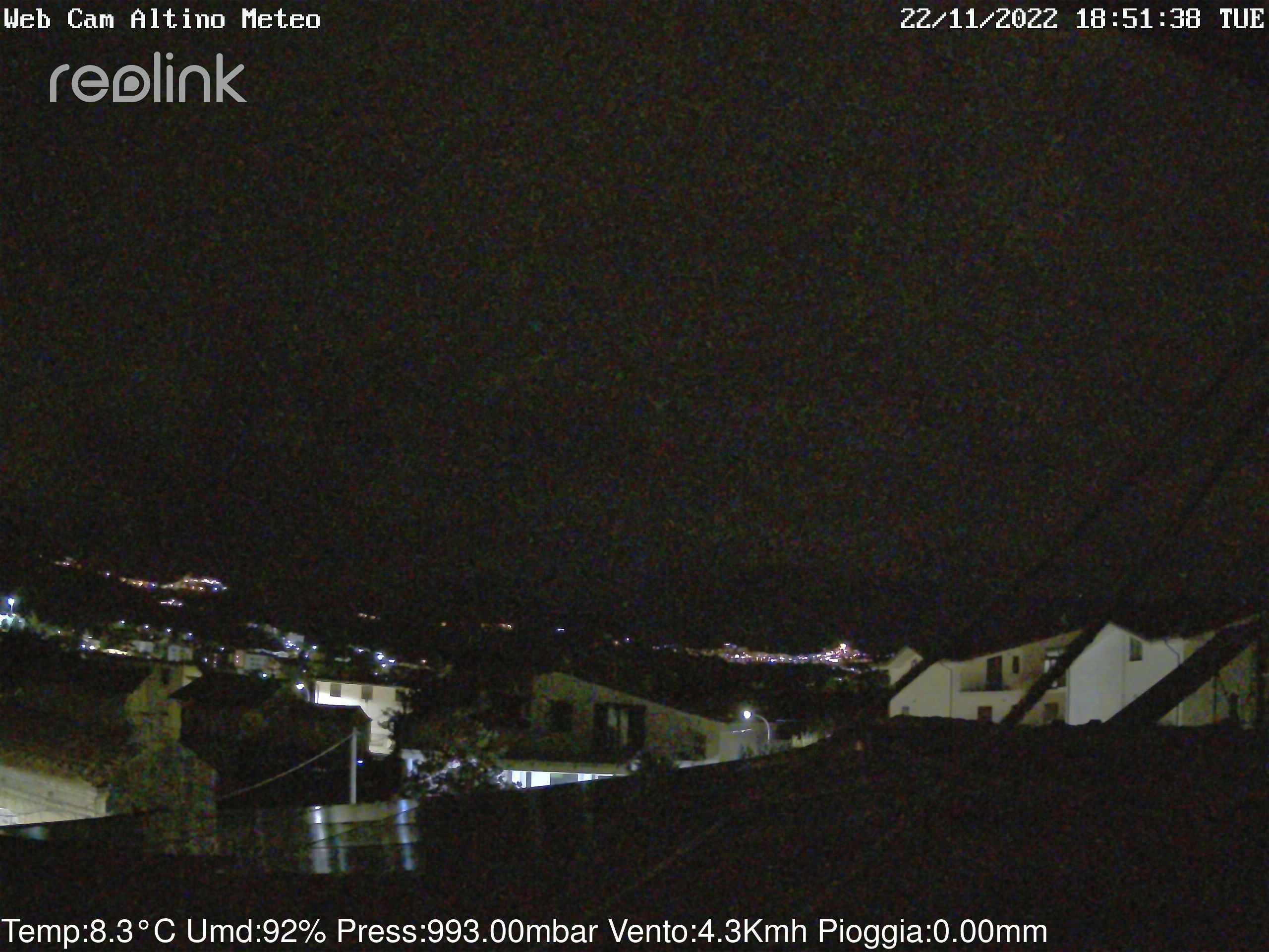 immagine della webcam nei dintorni di Civitella Messer Raimondo: webcam Altino