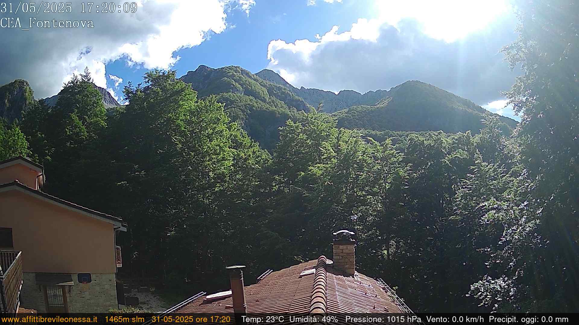 immagine della webcam nei dintorni di Montereale: webcam Leonessa