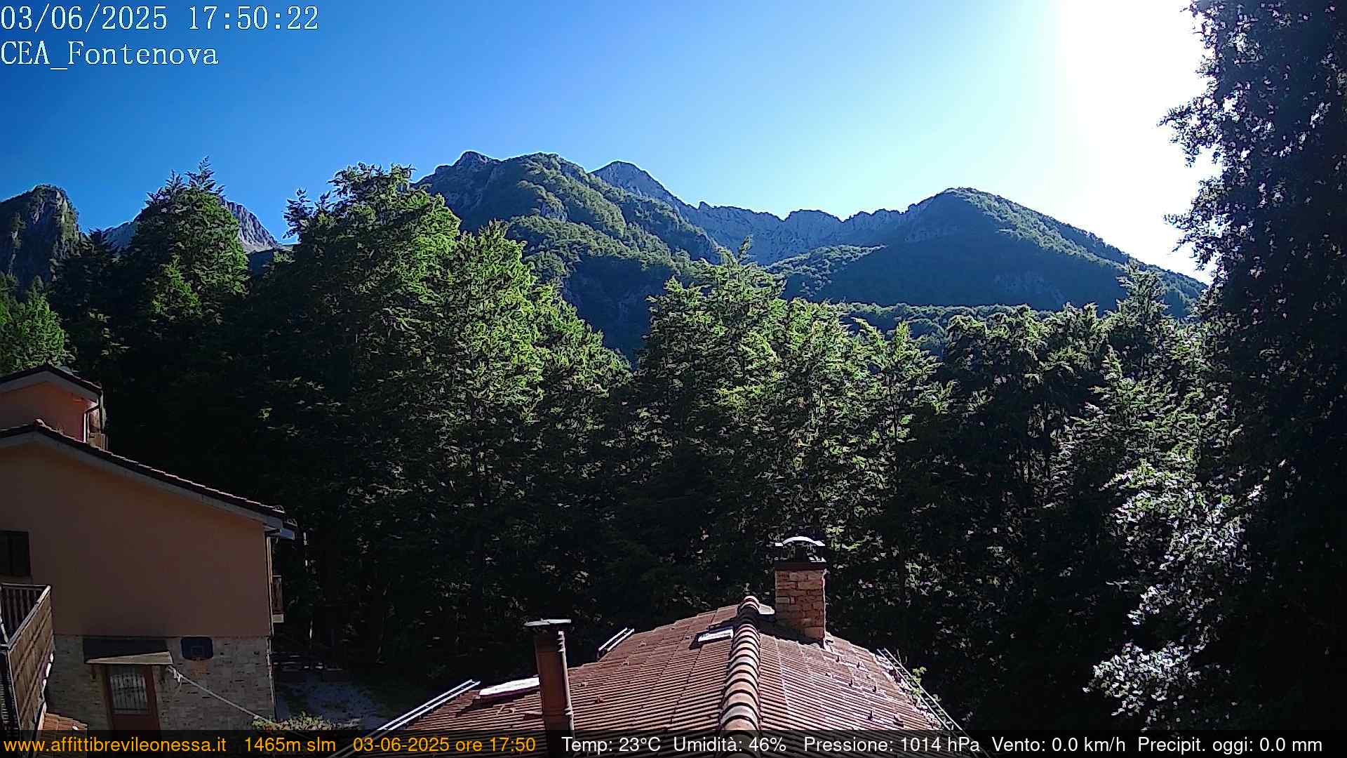 immagine della webcam nei dintorni di Petrella Salto: webcam Leonessa