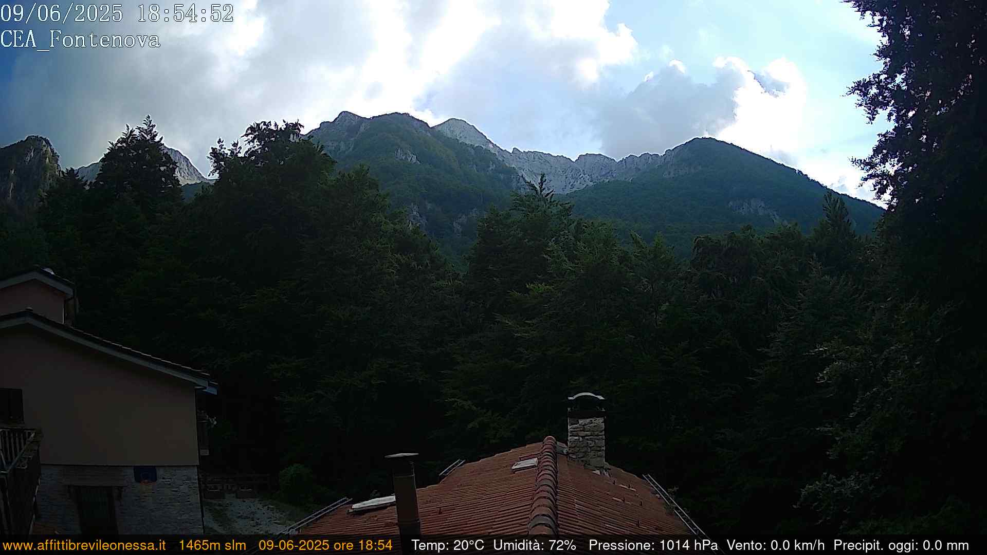 immagine della webcam nei dintorni di Marmore: webcam Leonessa