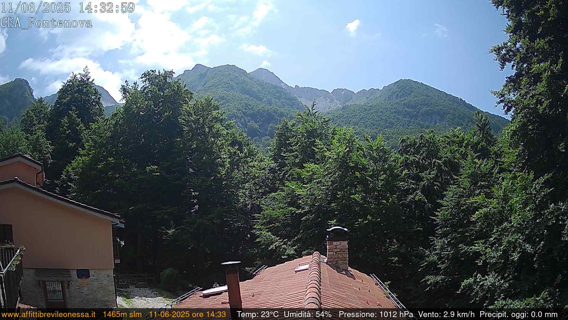 immagine della webcam nei dintorni di Petrella Salto: webcam Leonessa