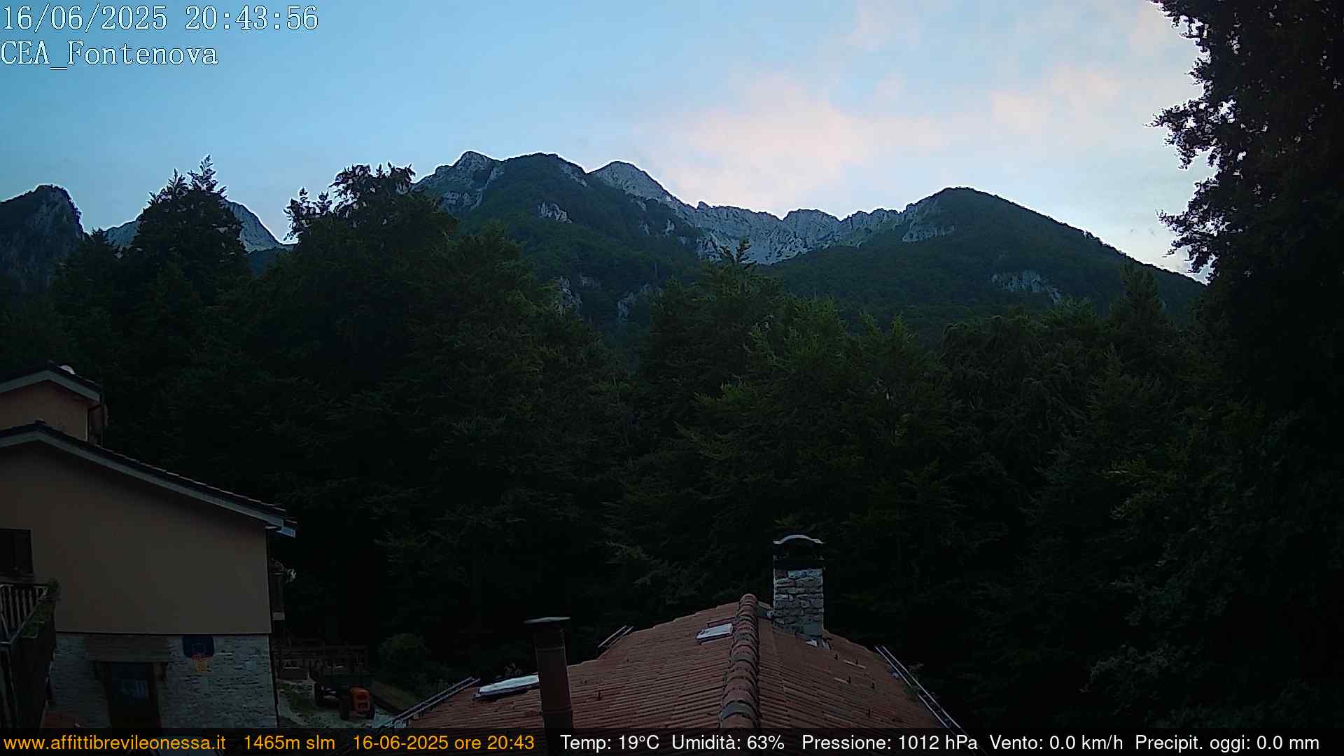 immagine della webcam nei dintorni di Spoleto: webcam Leonessa