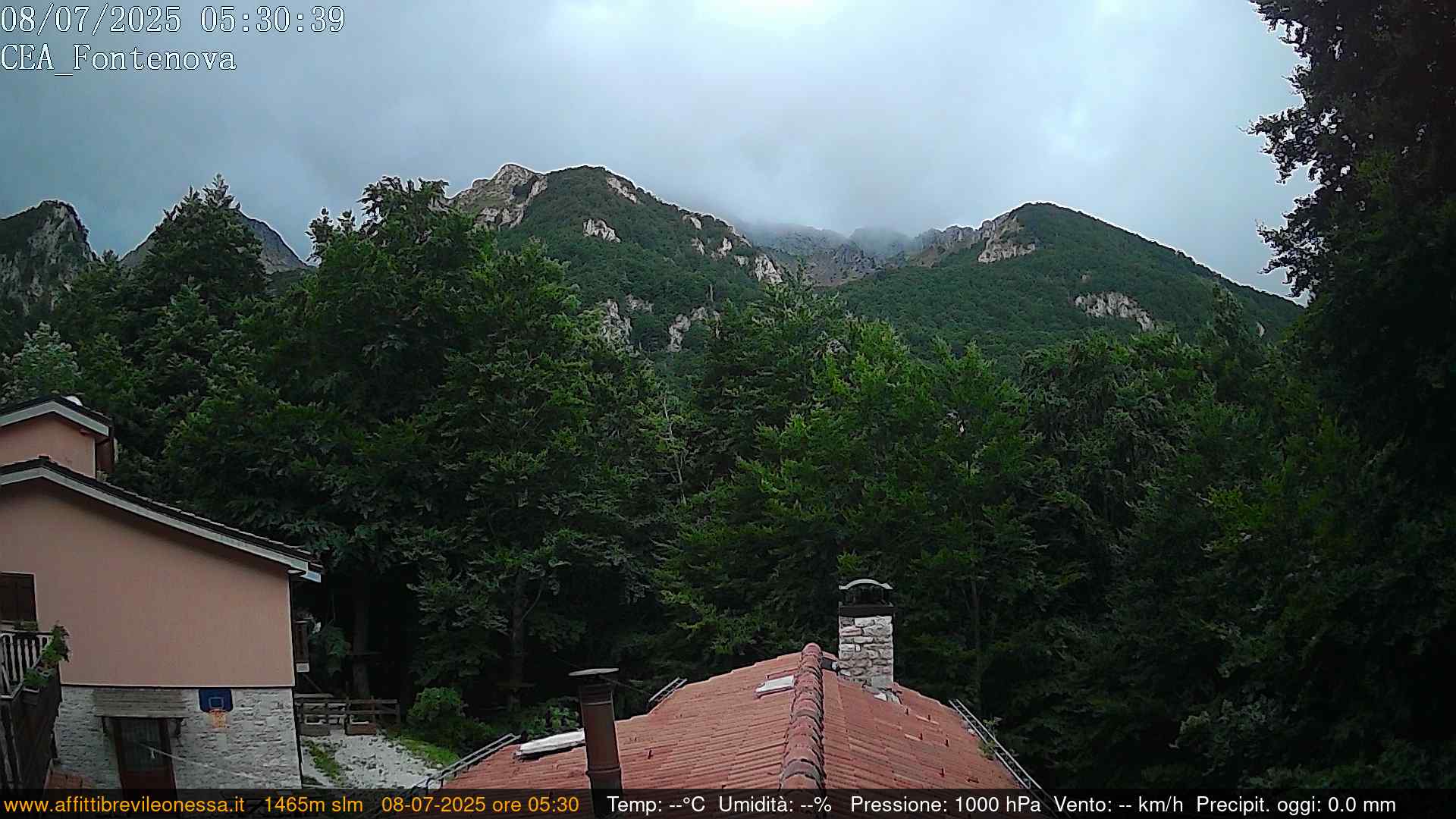 immagine della webcam nei dintorni di Cascate delle Marmore: webcam Leonessa