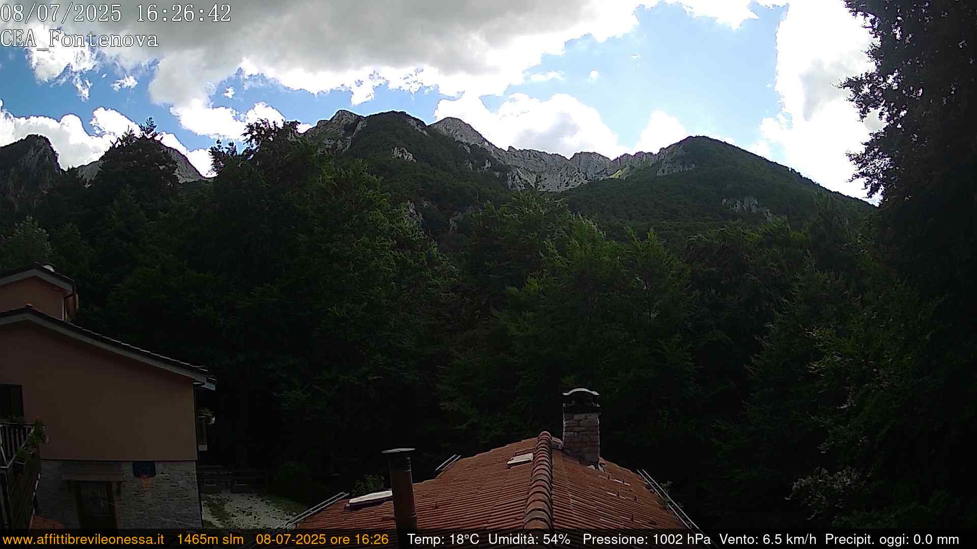 immagine della webcam nei dintorni di Terni: webcam Leonessa