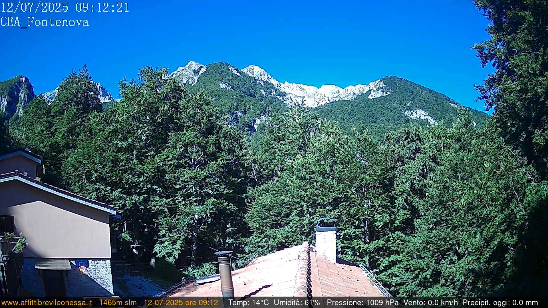 immagine della webcam nei dintorni di Monteleone di Spoleto: webcam Leonessa