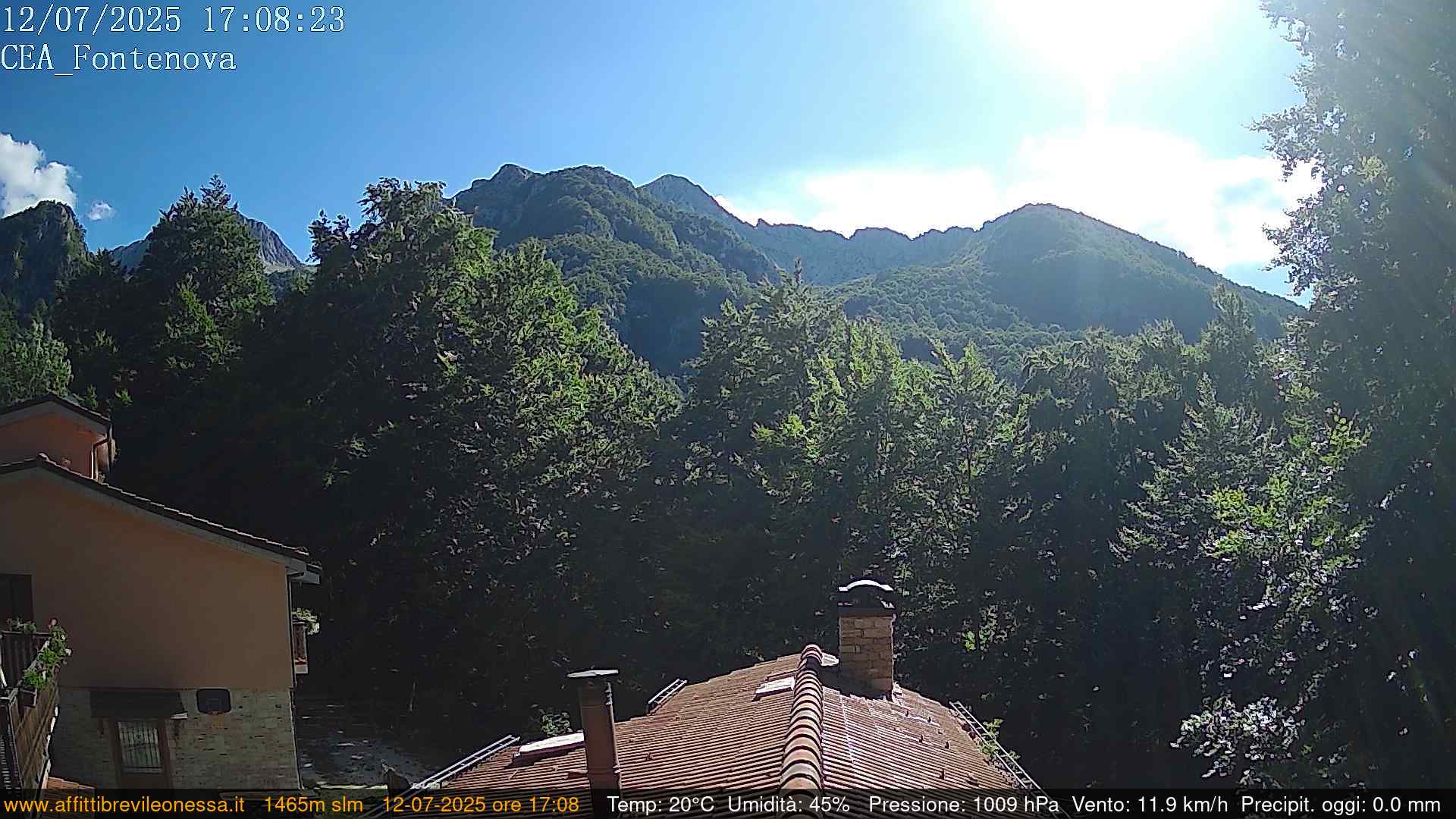 immagine della webcam nei dintorni di Spoleto: webcam Leonessa