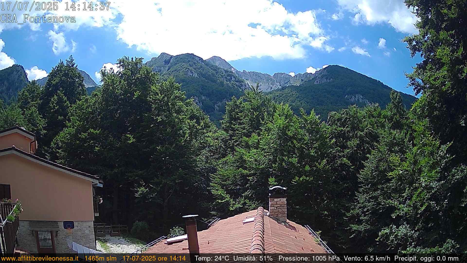 immagine della webcam nei dintorni di Rieti: webcam Leonessa
