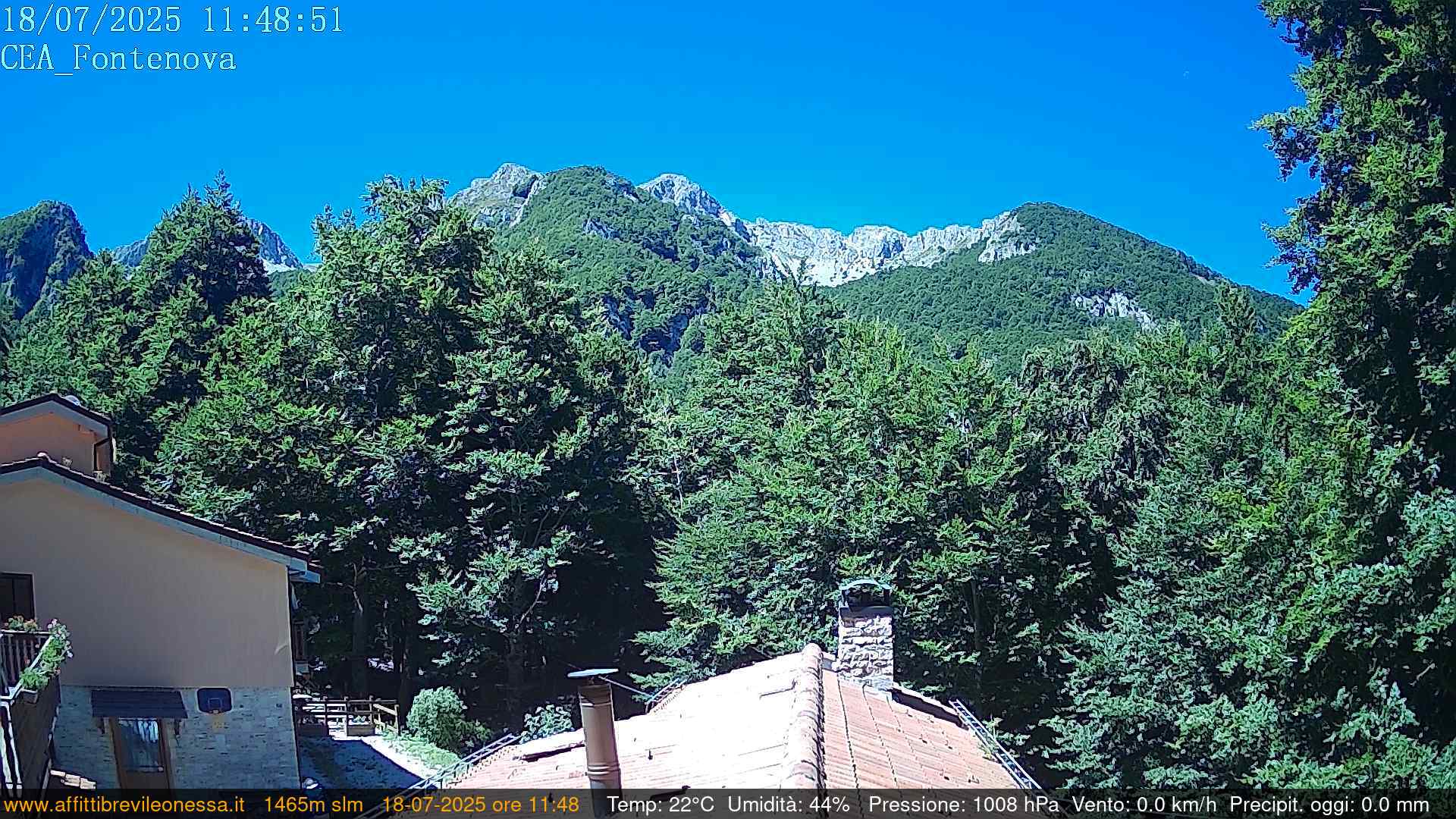 immagine della webcam nei dintorni di Norcia: webcam Leonessa