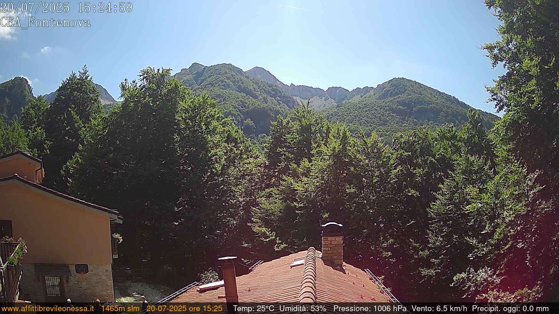 immagine della webcam nei dintorni di Piediluco: webcam Leonessa