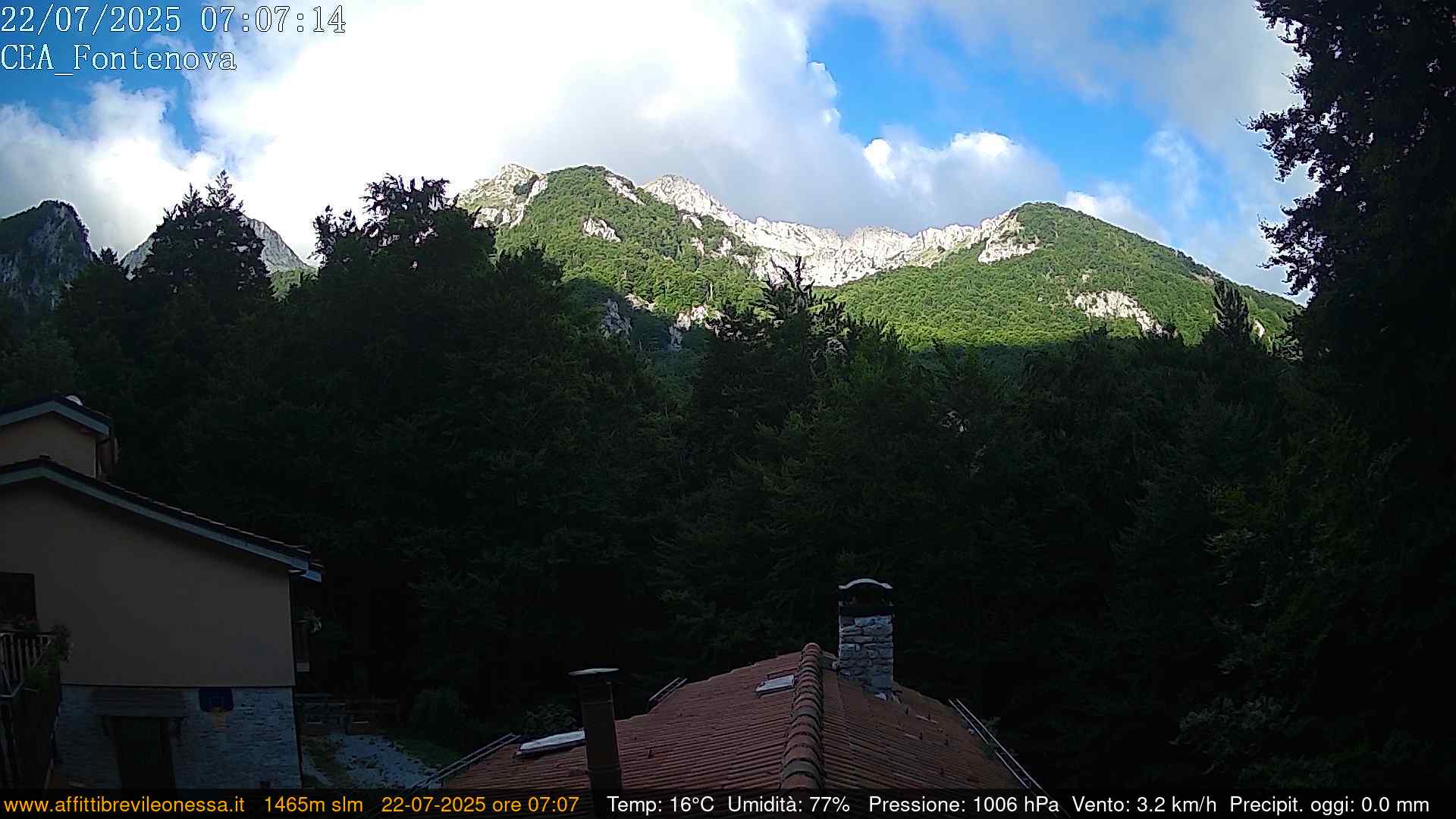 immagine della webcam nei dintorni di Poggio Bustone: webcam Leonessa
