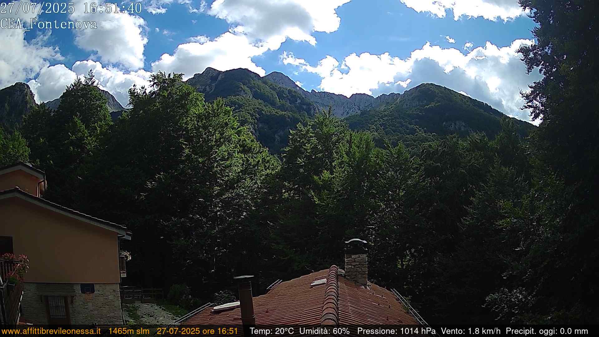 immagine della webcam nei dintorni di Pizzoli: webcam Leonessa