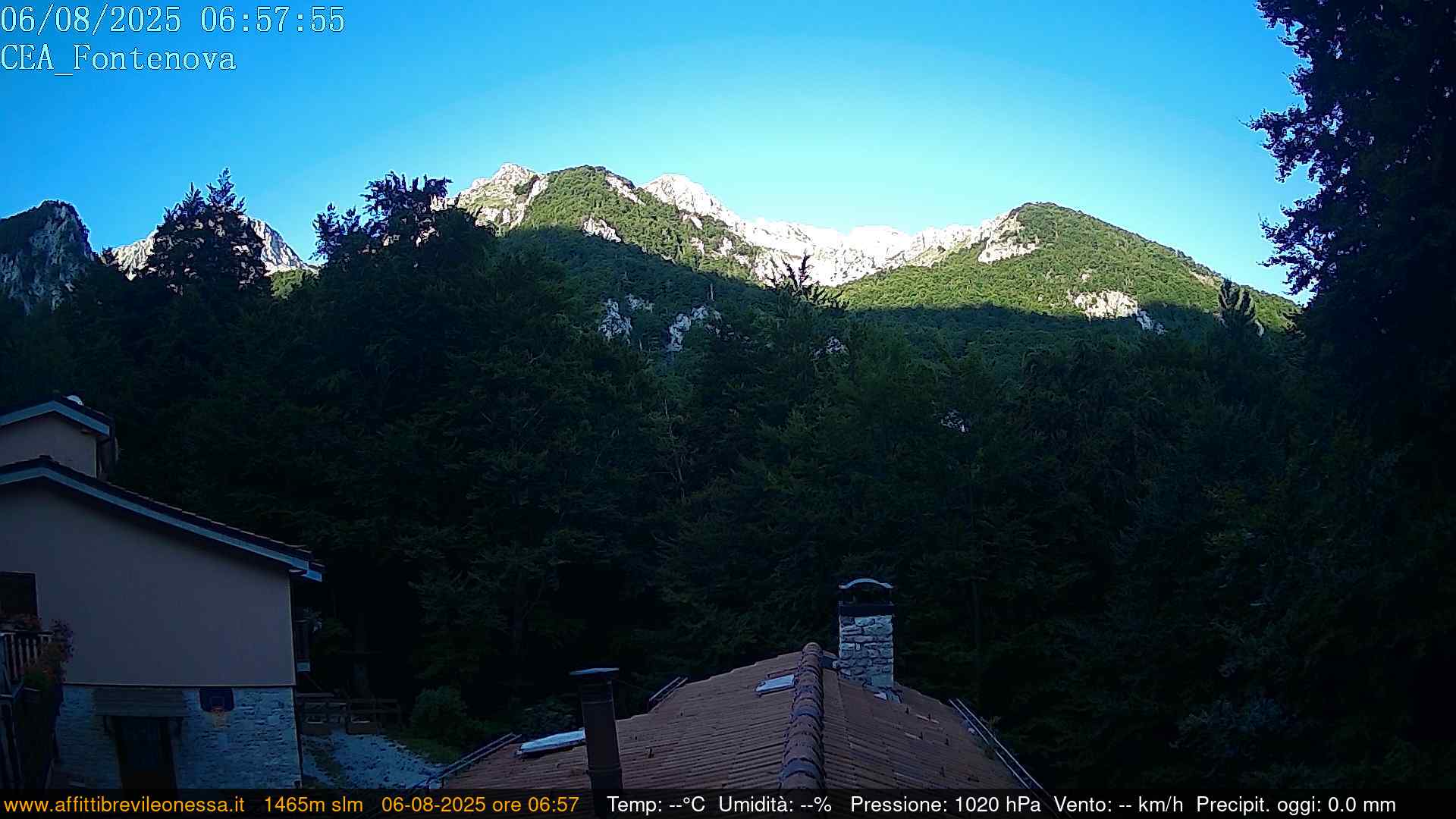 immagine della webcam nei dintorni di Poggio Bustone: webcam Leonessa