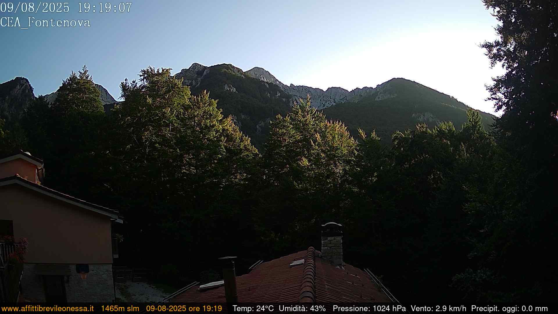 immagine della webcam nei dintorni di Monteleone di Spoleto: webcam Leonessa
