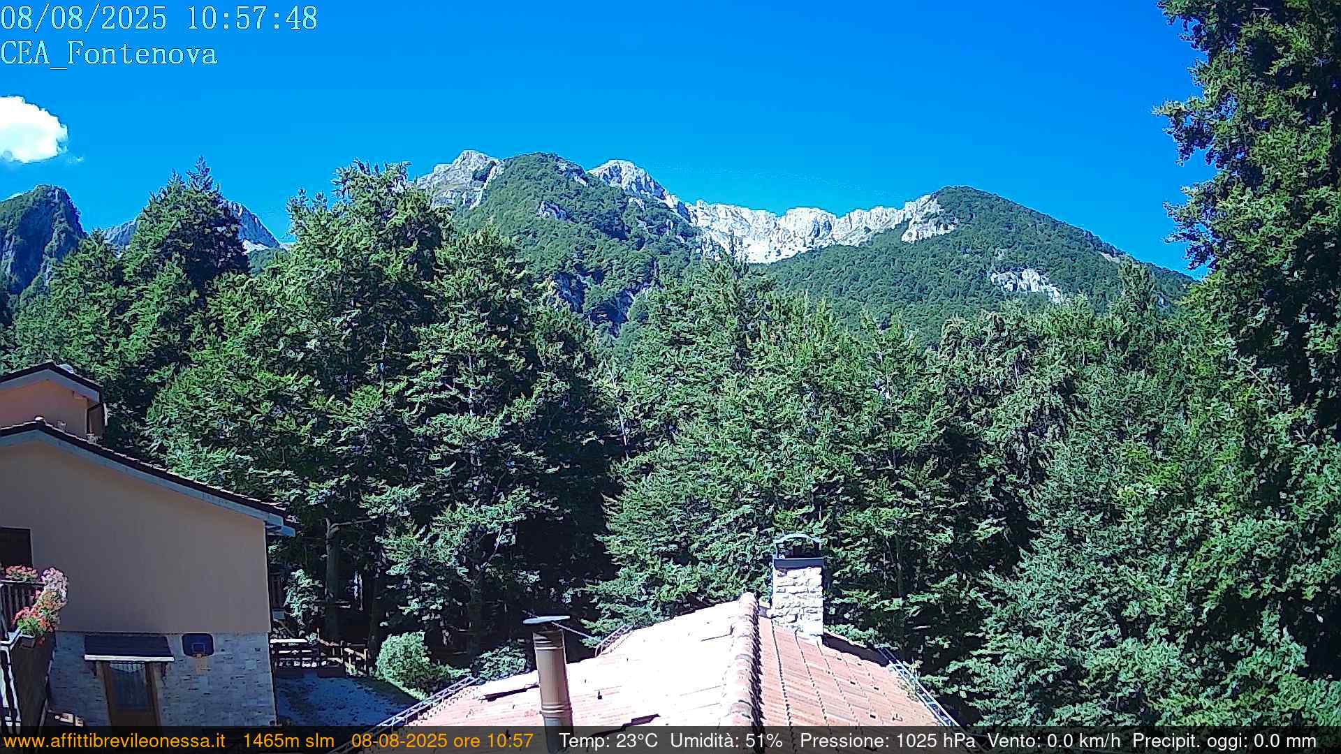 immagine della webcam nei dintorni di Castelluccio Norcia: webcam Leonessa