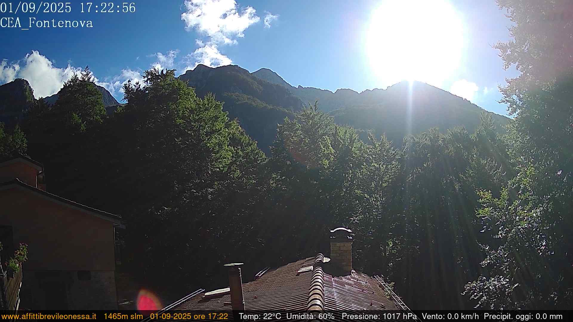 immagine della webcam nei dintorni di Rieti: webcam Leonessa