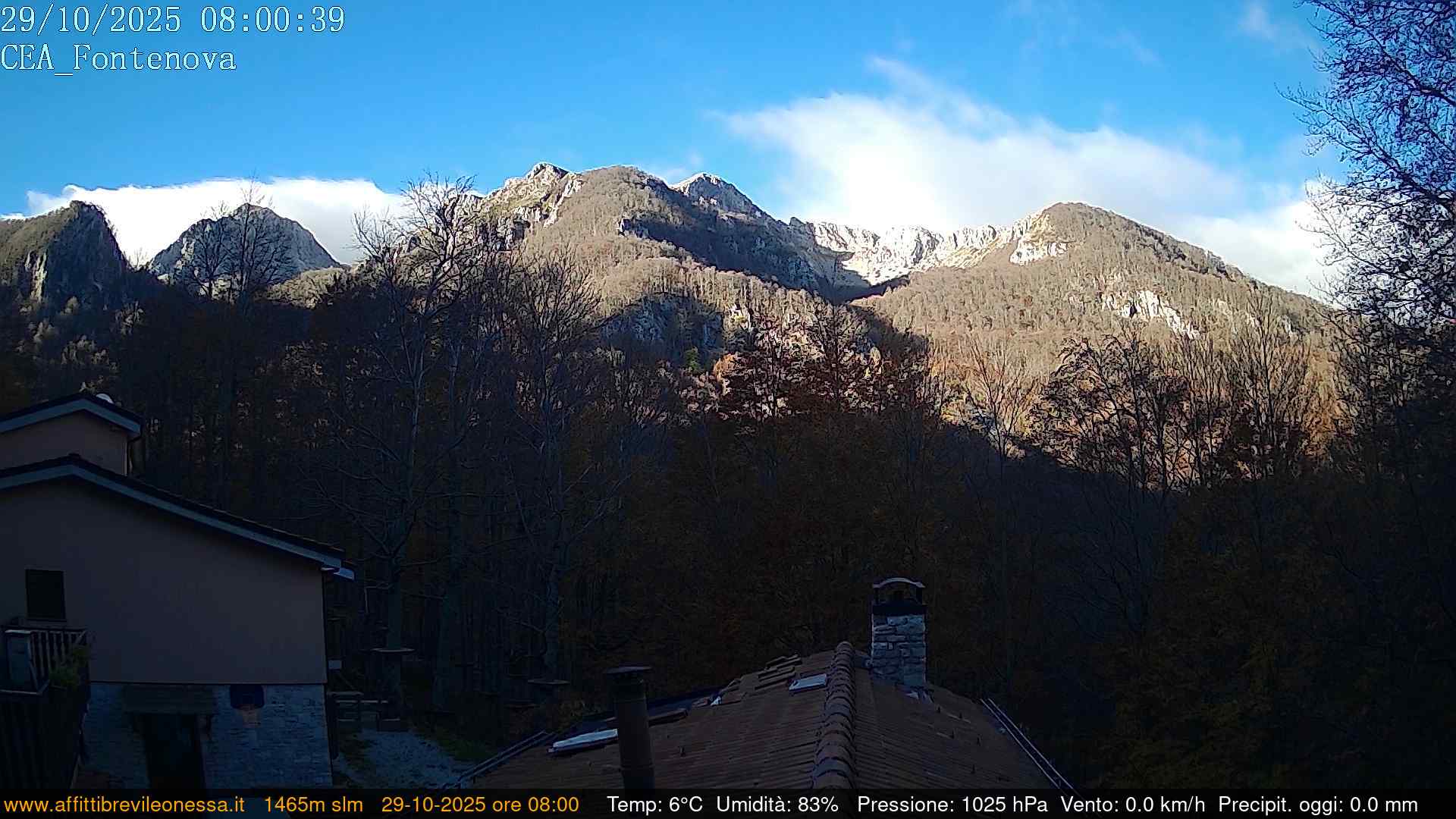 immagine della webcam nei dintorni di Arquata del Tronto: webcam Leonessa