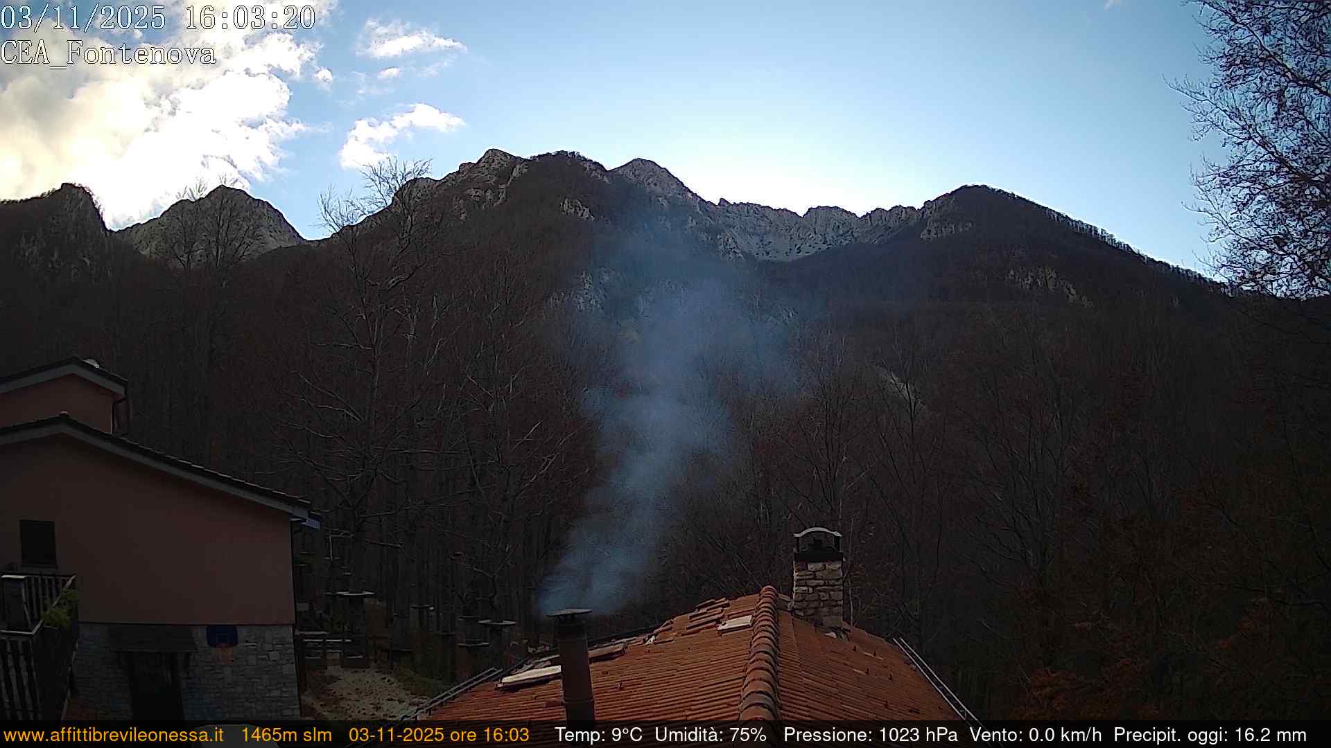 immagine della webcam nei dintorni di Poggio Bustone: webcam Leonessa