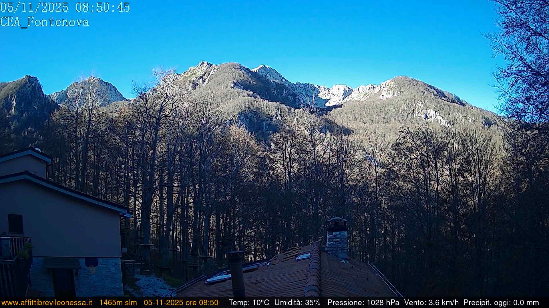 immagine della webcam nei dintorni di Poggio Bustone: webcam Leonessa