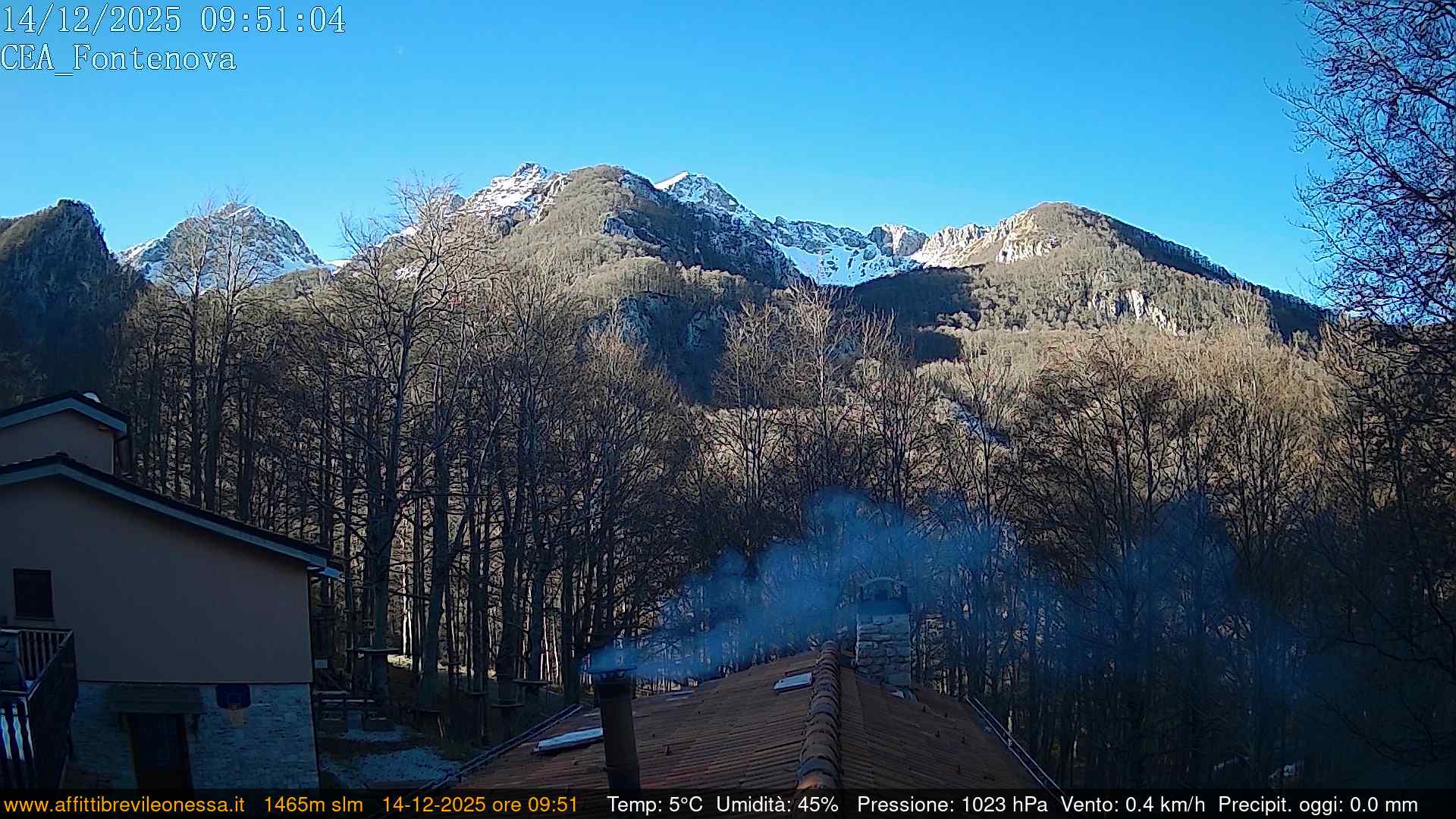 immagine della webcam nei dintorni di Arquata del Tronto: webcam Leonessa