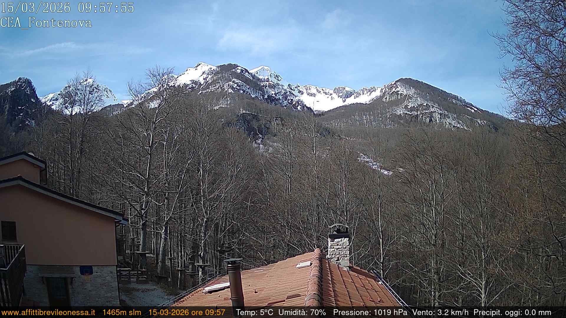 immagine della webcam nei dintorni di Terminillo: webcam Leonessa