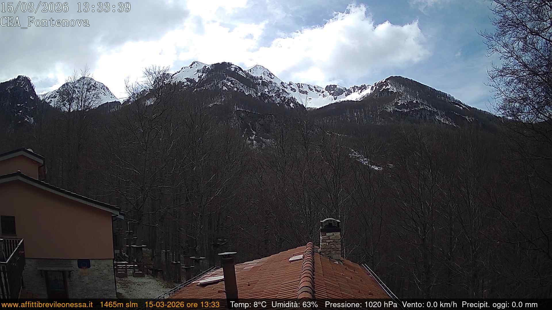 immagine della webcam nei dintorni di Montereale: webcam Leonessa