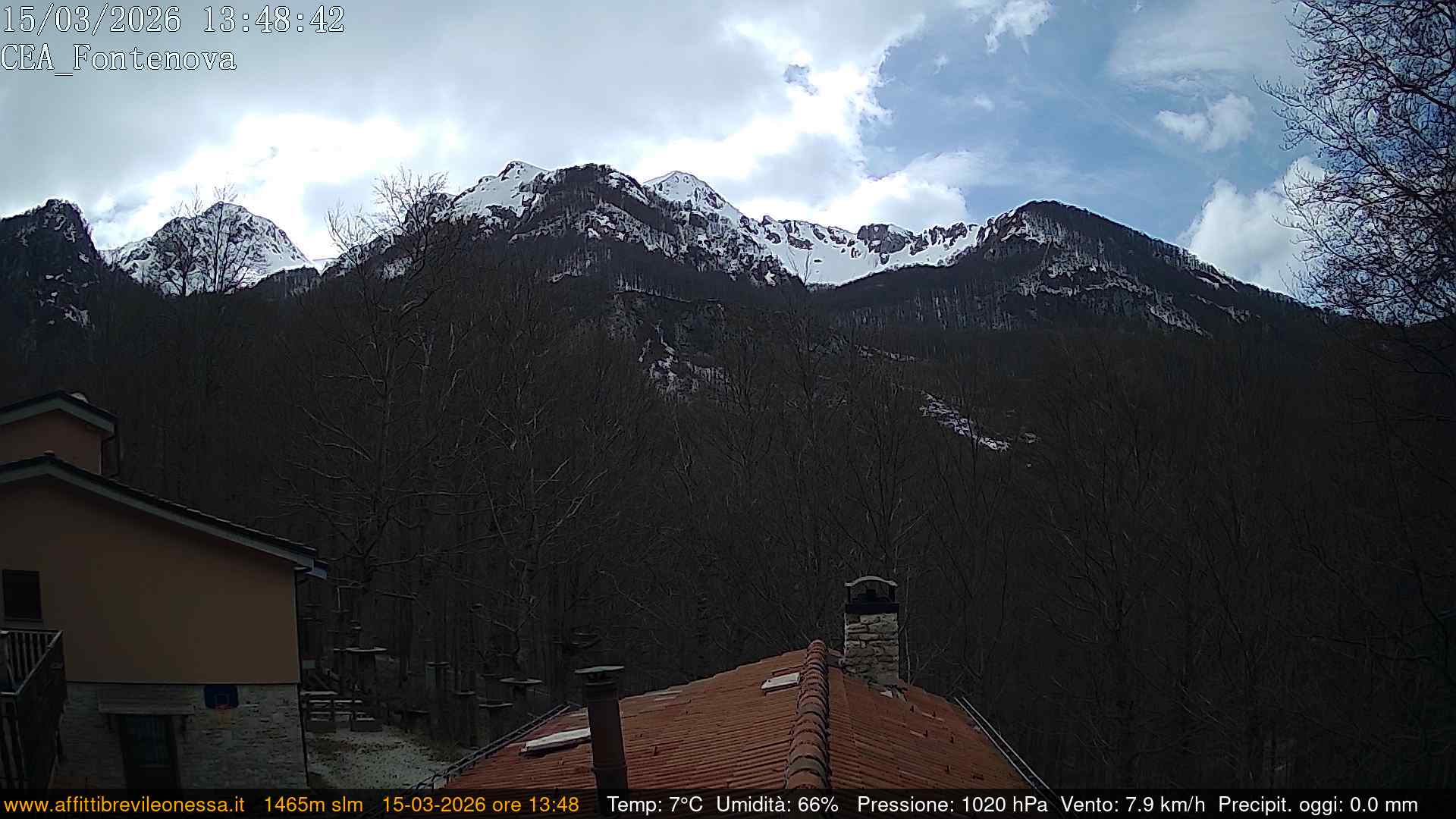 immagine della webcam nei dintorni di Antrodoco: webcam Leonessa