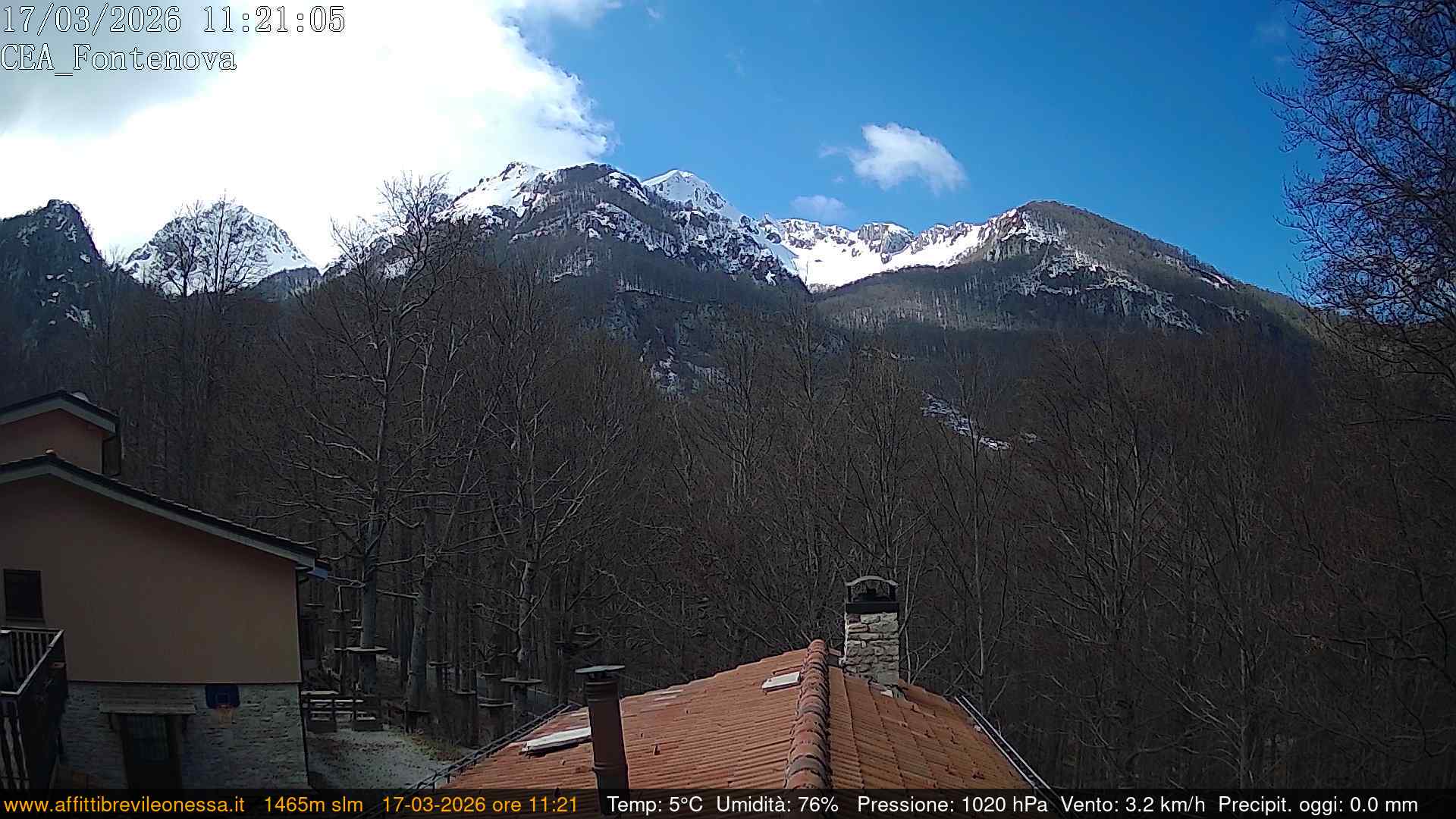 immagine della webcam nei dintorni di Arquata del Tronto: webcam Leonessa