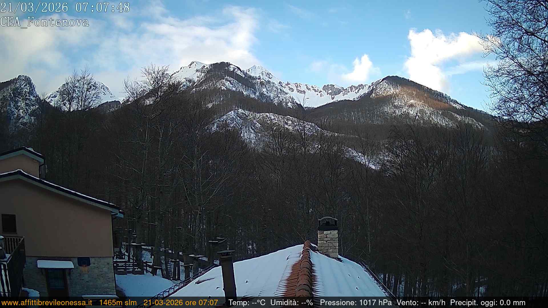 immagine della webcam nei dintorni di Poggio Bustone: webcam Leonessa