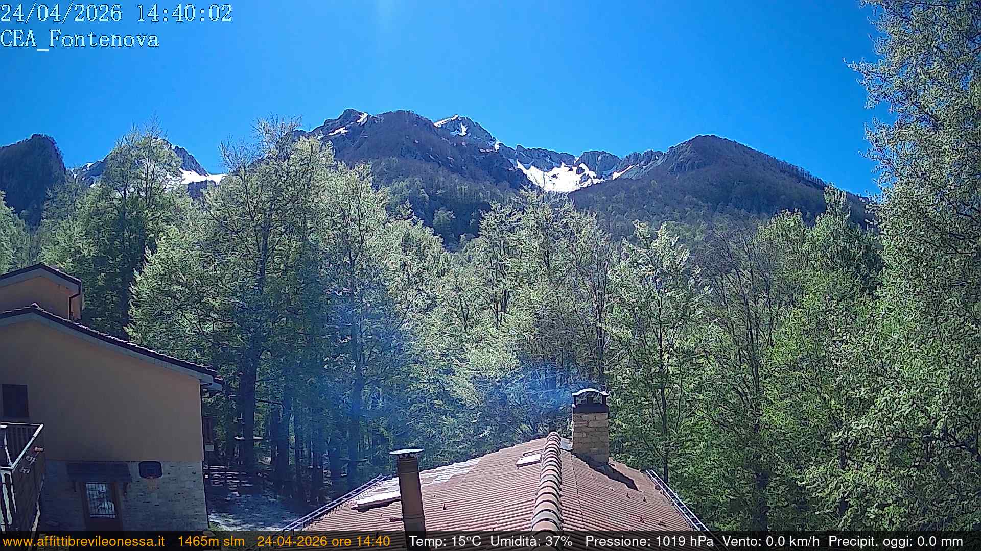 immagine della webcam nei dintorni di Rieti: webcam Leonessa