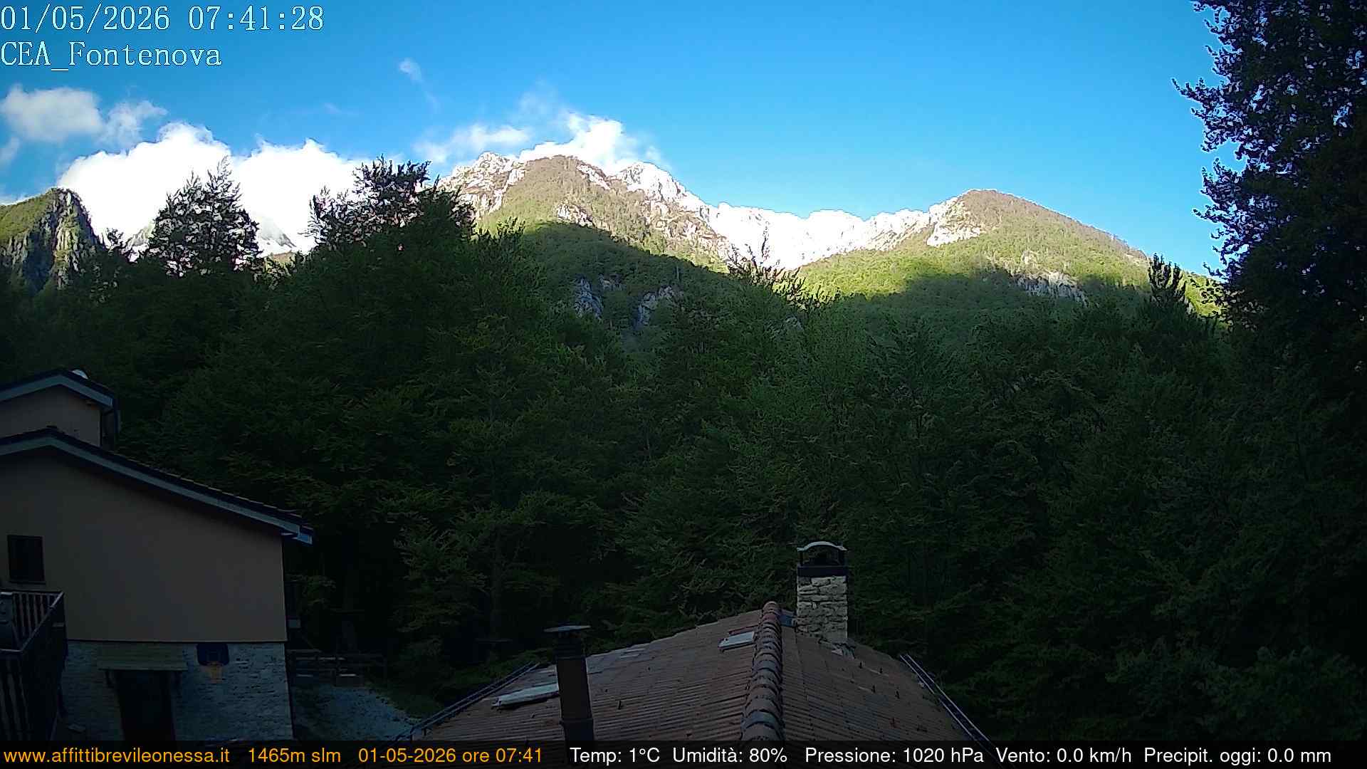 immagine della webcam nei dintorni di Arquata del Tronto: webcam Leonessa