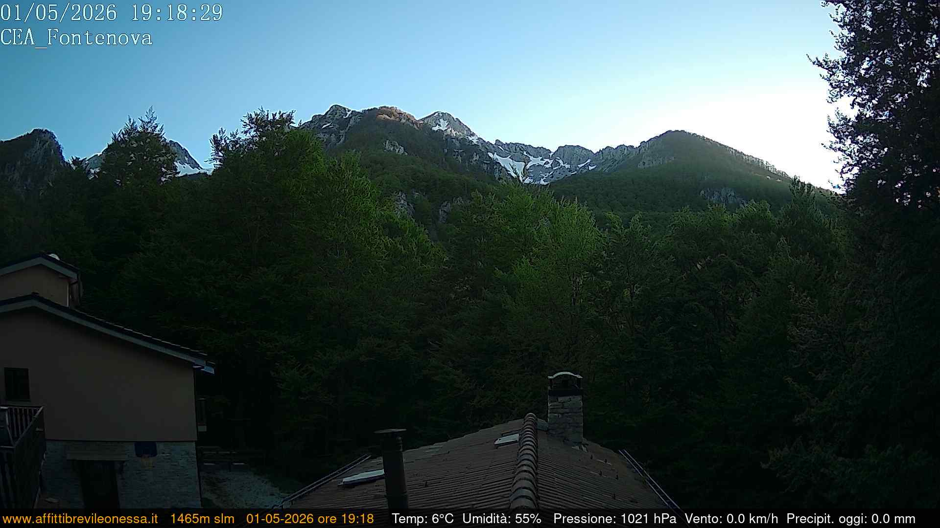 immagine della webcam nei dintorni di Arquata del Tronto: webcam Leonessa