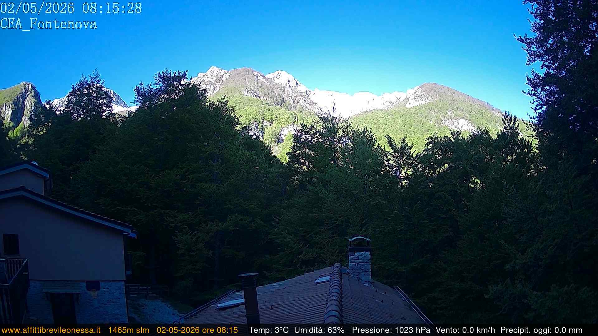 immagine della webcam nei dintorni di Terni: webcam Leonessa