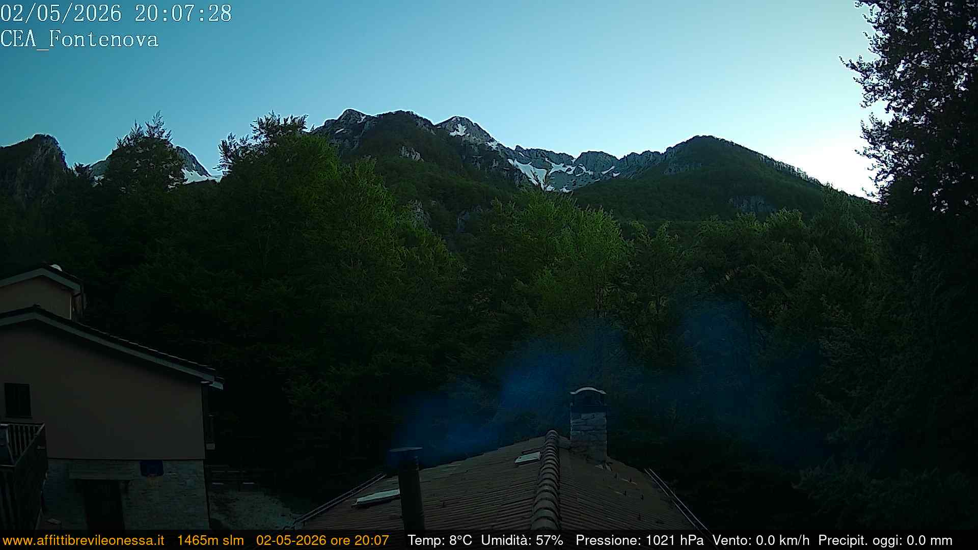 immagine della webcam nei dintorni di Arquata del Tronto: webcam Leonessa