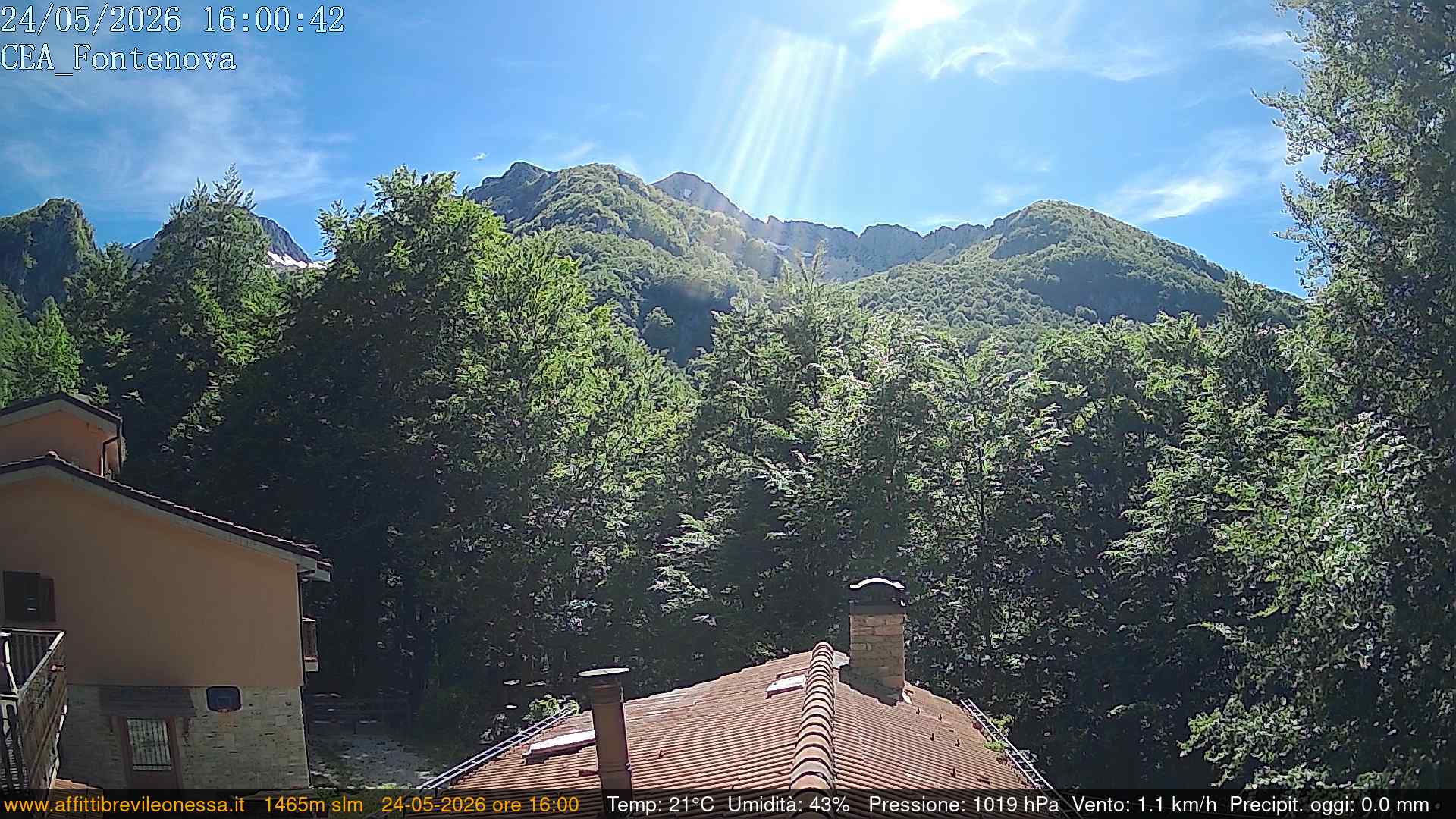 immagine della webcam nei dintorni di Spoleto: webcam Leonessa