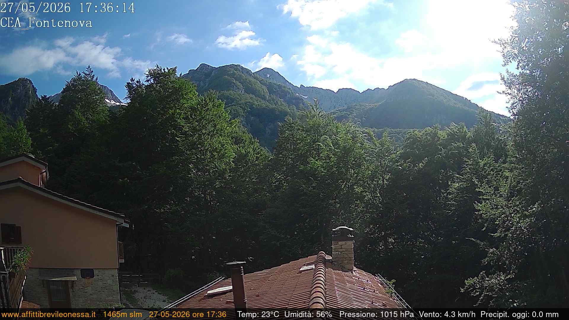 immagine della webcam nei dintorni di Spoleto: webcam Leonessa