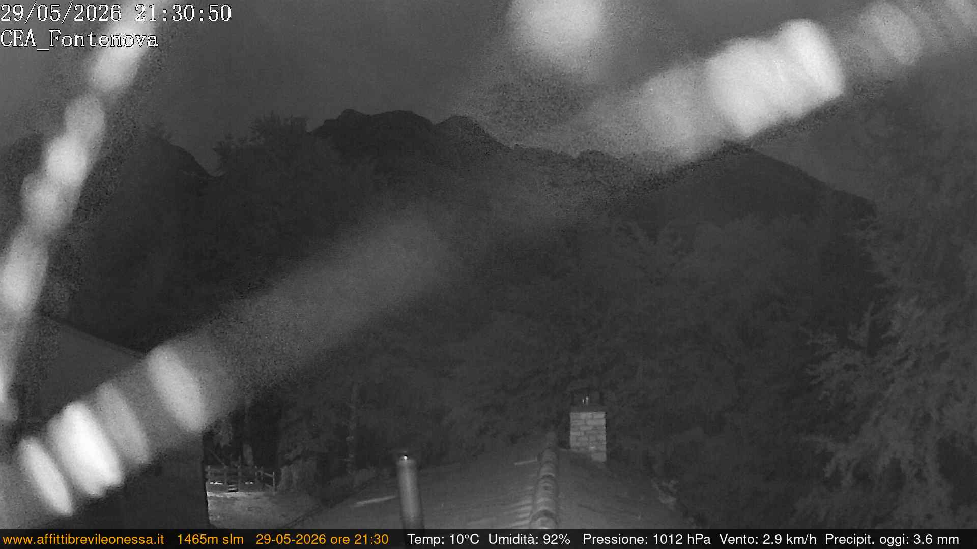 immagine della webcam nei dintorni di Pizzoli: webcam Leonessa