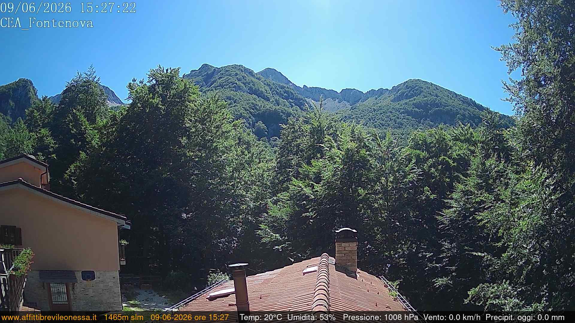 immagine della webcam nei dintorni di Rieti: webcam Leonessa