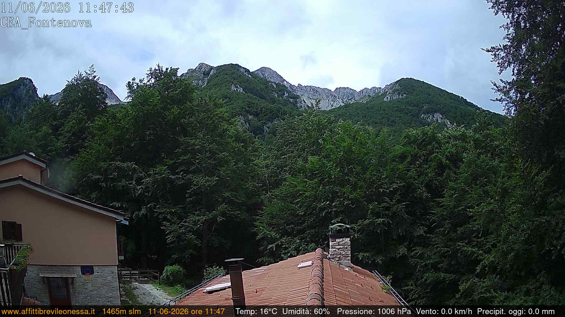 immagine della webcam nei dintorni di Arquata del Tronto: webcam Leonessa