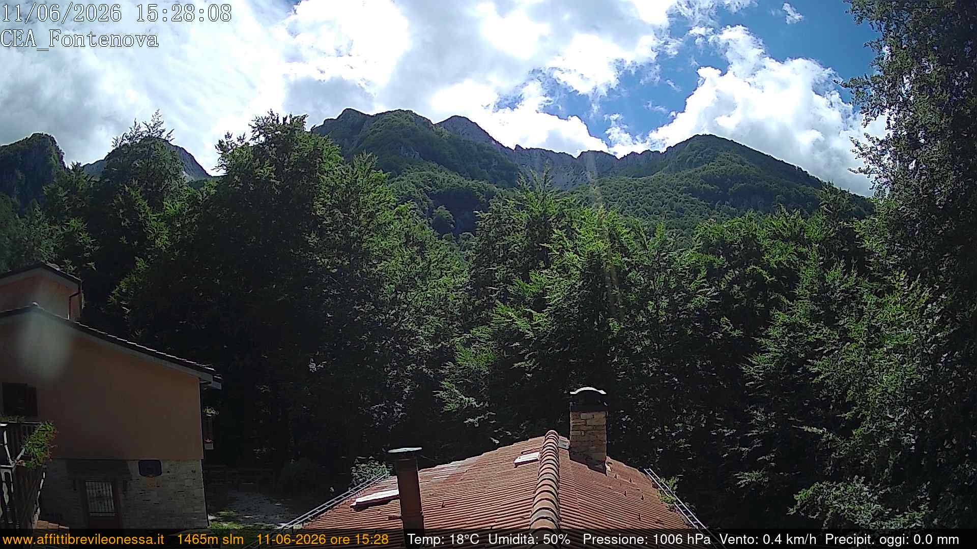 immagine della webcam nei dintorni di Rieti: webcam Leonessa