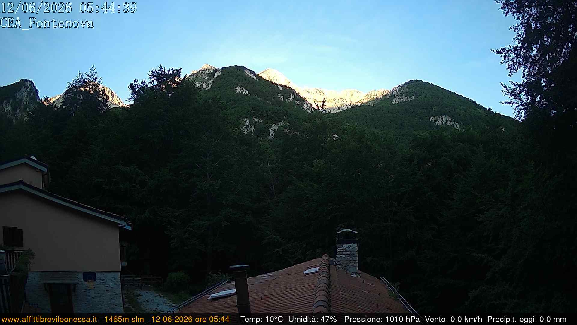 immagine della webcam nei dintorni di Antrodoco: webcam Leonessa