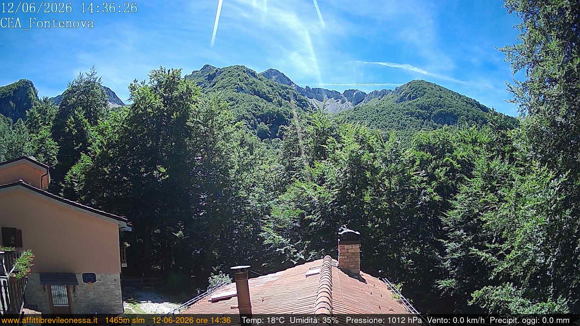 immagine della webcam nei dintorni di Spoleto: webcam Leonessa