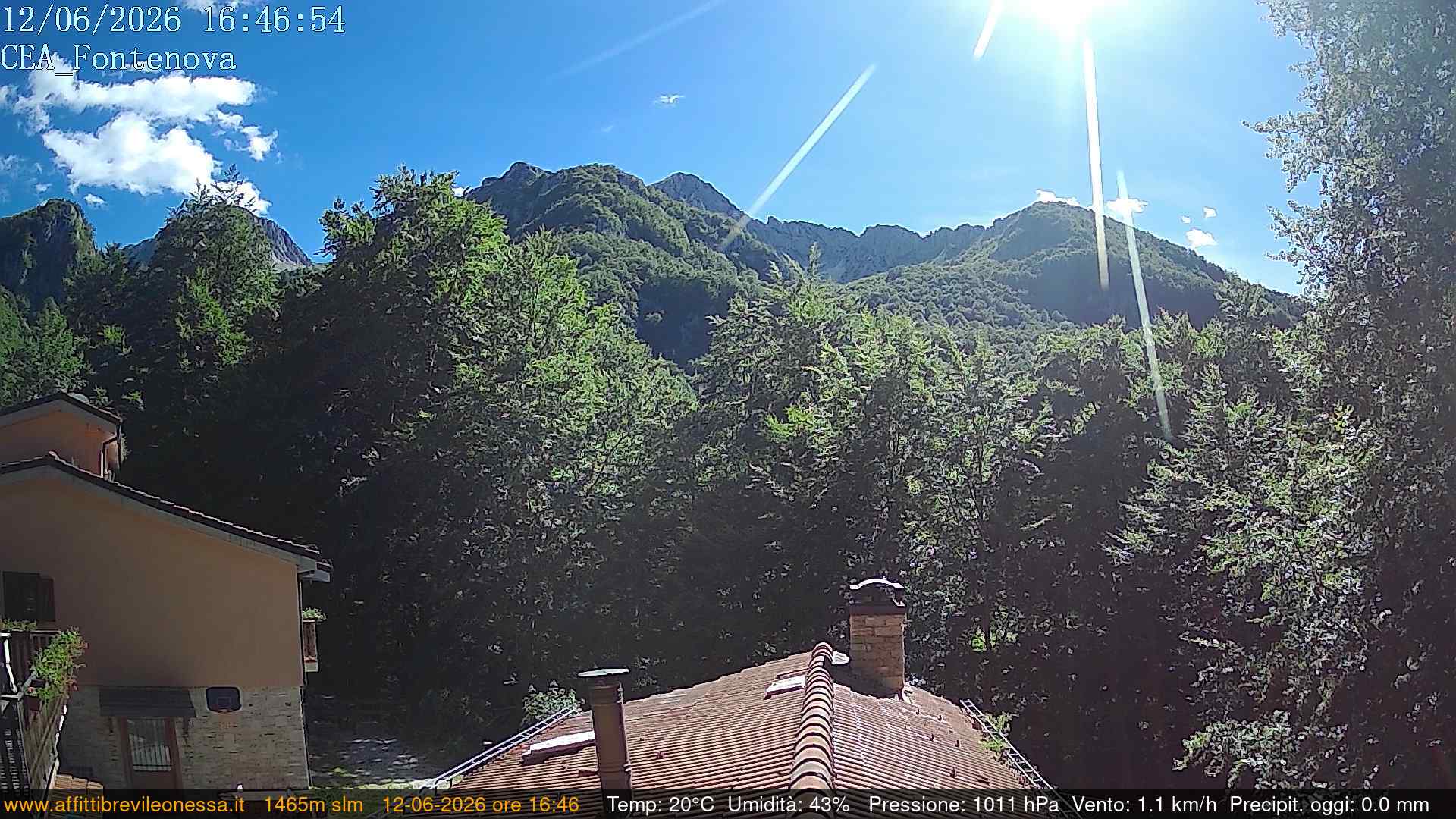 immagine della webcam nei dintorni di Spoleto: webcam Leonessa