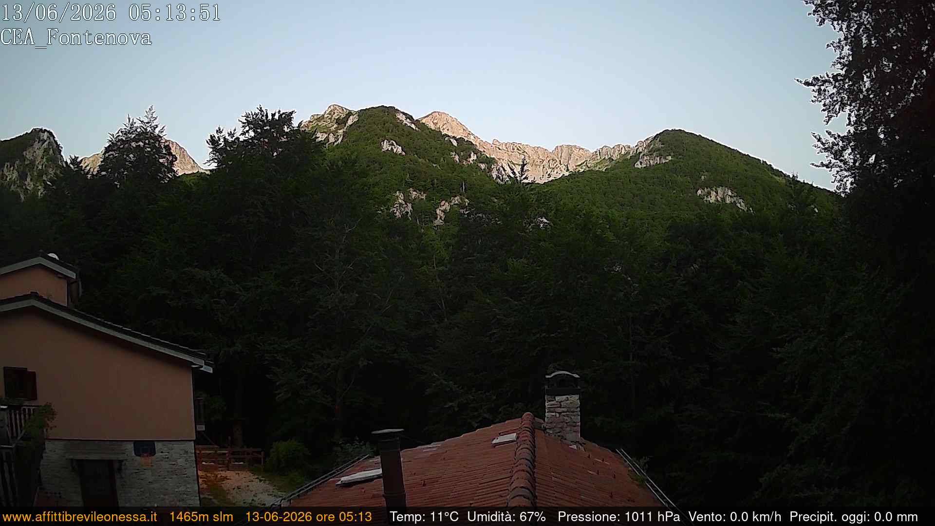 immagine della webcam nei dintorni di Terni: webcam Leonessa