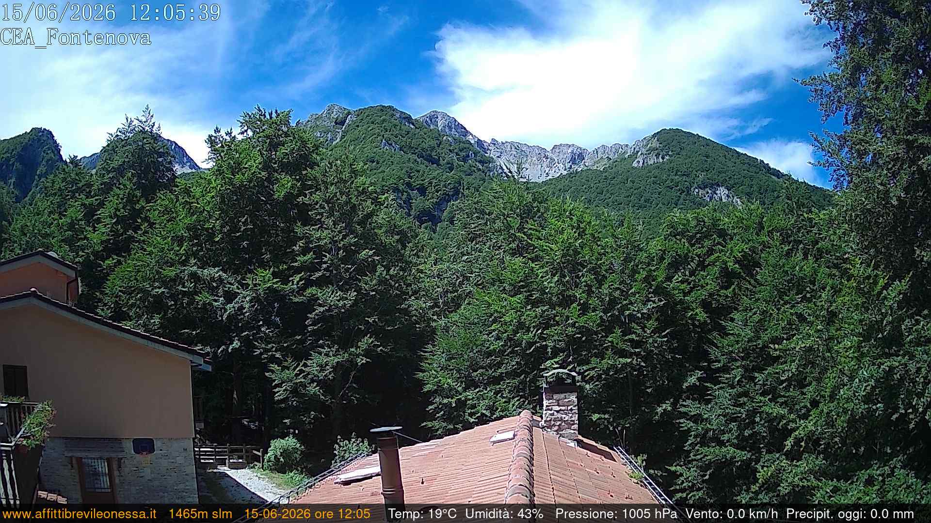 immagine della webcam nei dintorni di Spoleto: webcam Leonessa