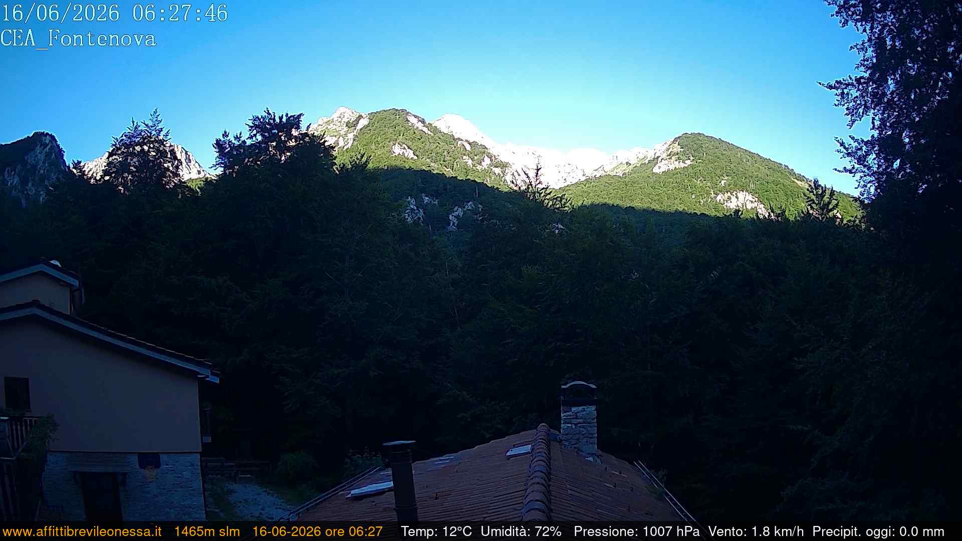 immagine della webcam nei dintorni di Arquata del Tronto: webcam Leonessa
