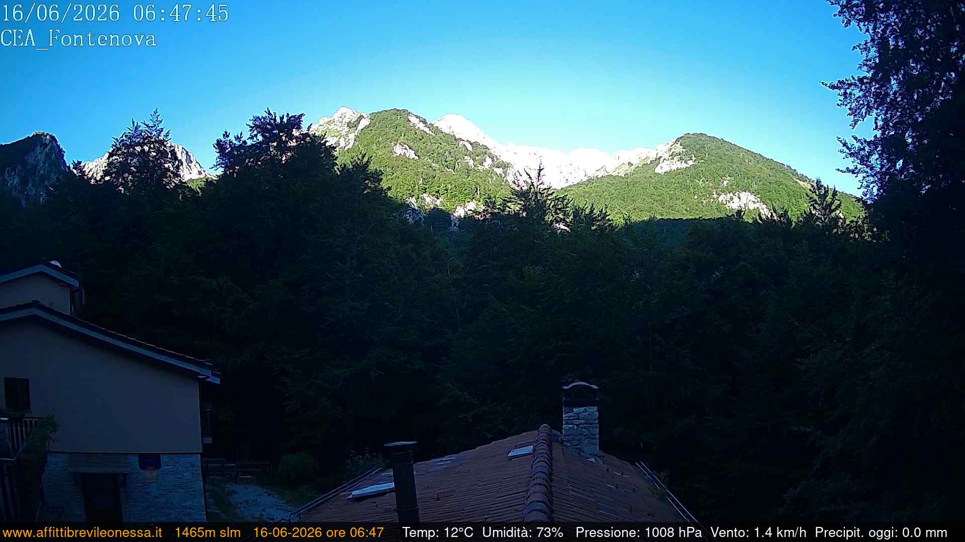 immagine della webcam nei dintorni di Arquata del Tronto: webcam Leonessa