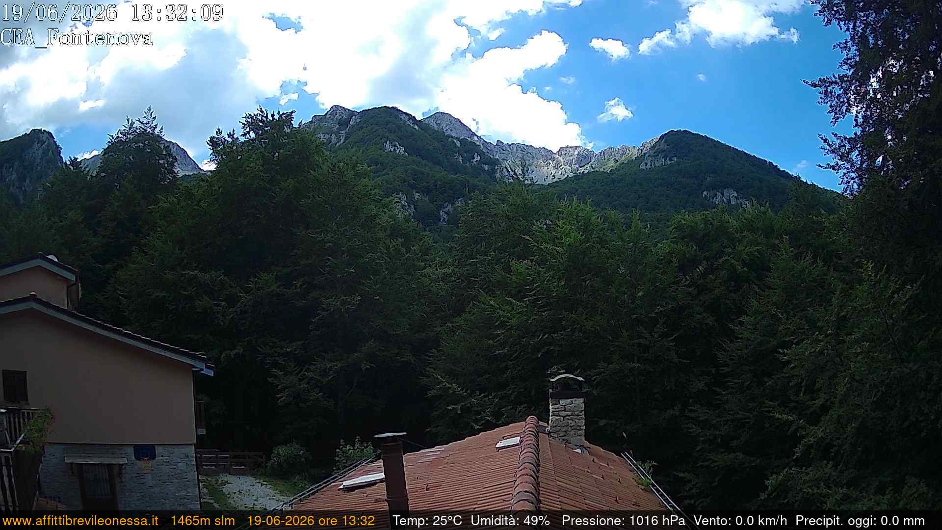immagine della webcam nei dintorni di Arquata del Tronto: webcam Leonessa