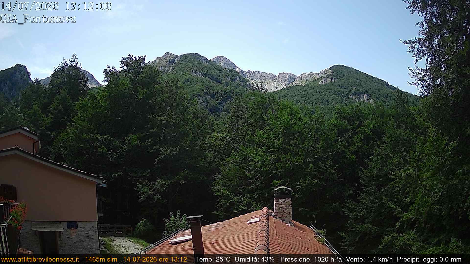 immagine della webcam nei dintorni di Castelluccio Norcia: webcam Leonessa