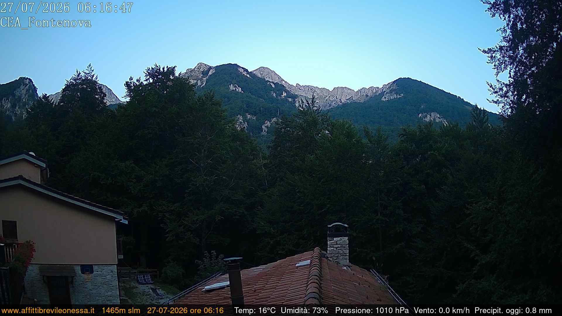 immagine della webcam nei dintorni di Montereale: webcam Leonessa