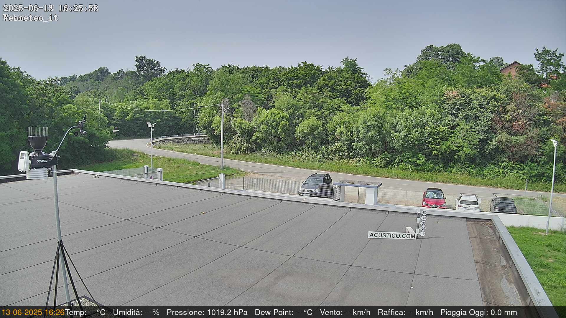 immagine della webcam nei dintorni di Levone: webcam San Francesco al Campo